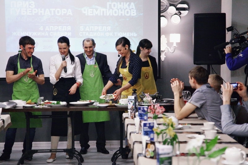 Кулинарный мастер-класс с участниками "Гонки чемпионов"