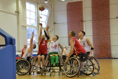 Открытые областные соревнования по баскетболу на колясках среди лиц с поражением ОДА