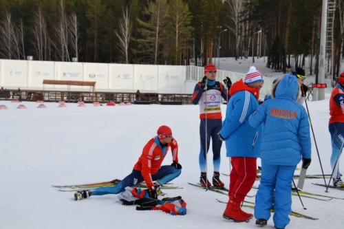 Контрольная тренировка паралимпийской сборной Тюменской области