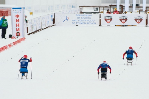 Спринты на этапе Кубка мира среди паралимпийцев