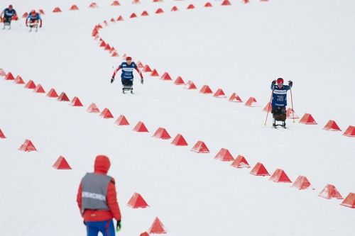 Спринты на этапе Кубка мира среди паралимпийцев