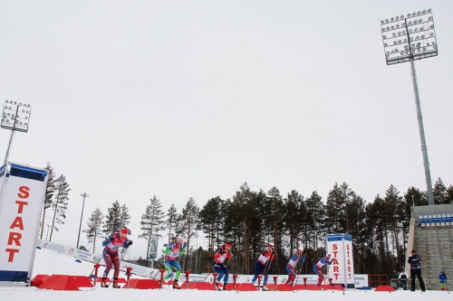 Спринт. Чемпионат России по лыжным гонкам