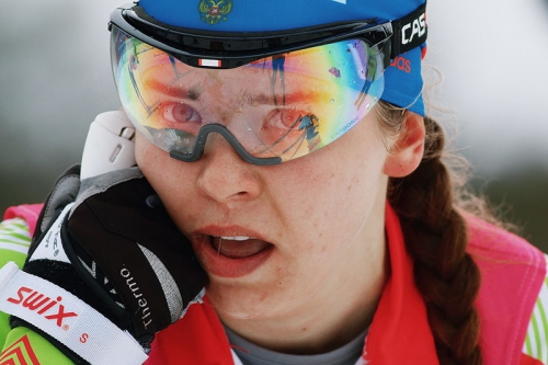 Эстафеты. Чемпионат России по лыжным гонкам-2016
