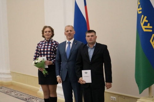 Награждение победителей Всероссийских сельских спортивных игр-2016