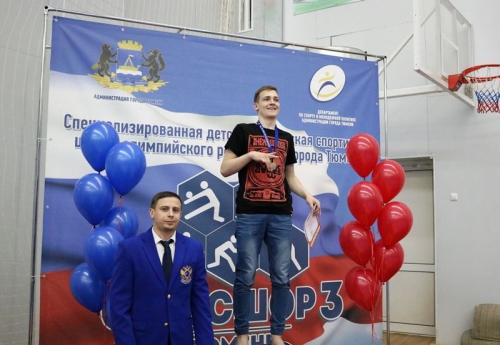 Церемония награждения победителей и призеров первенства Тюменской области по тхэквондо (ВТФ)