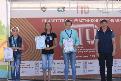 Областной летний фестиваль ВФСК ГТО среди школьников
