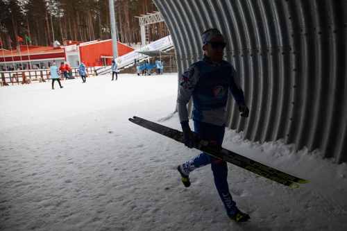 Спринты. Чемпионат России по лыжным гонкам