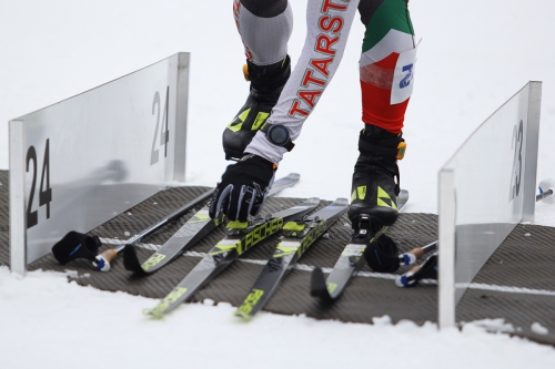 Скиатлон. Чемпионат России по лыжным гонкам