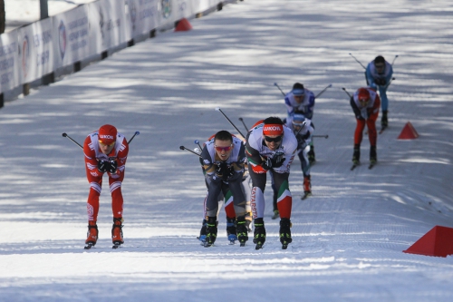 Командные спринты. Чемпионат России по лыжным гонкам