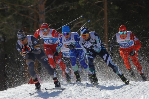 Командные спринты. Чемпионат России по лыжным гонкам