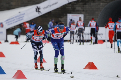 Эстафеты. Чемпионат России по лыжным гонкам
