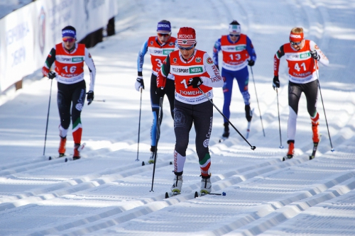 Женский марафон. Чемпионат России по лыжным гонкам