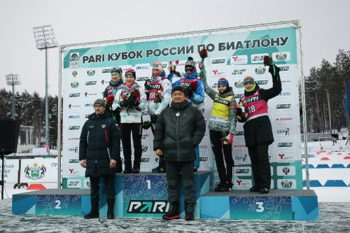 PARI Кубок России по биатлону день 1