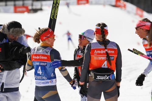 Альфа-банк Чемпионат России по лыжным гонкам день 4