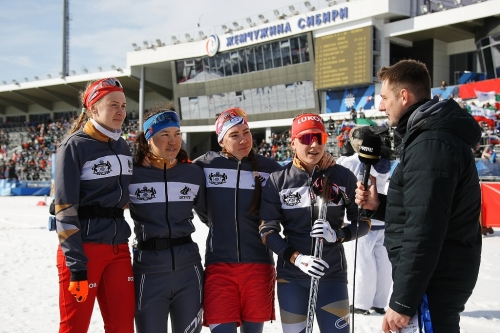 Альфа-банк Чемпионат России по лыжным гонкам день 5
