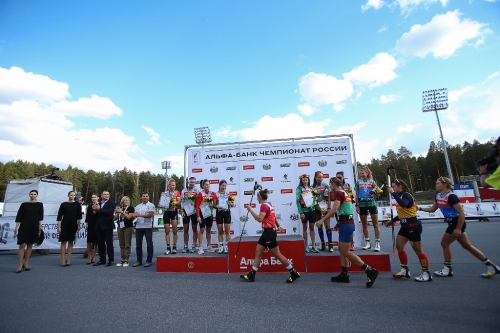 Альфа-банк Чемпионат России по биатлону день 2