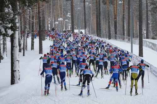 Кубок России по лыжным гонкам день 2