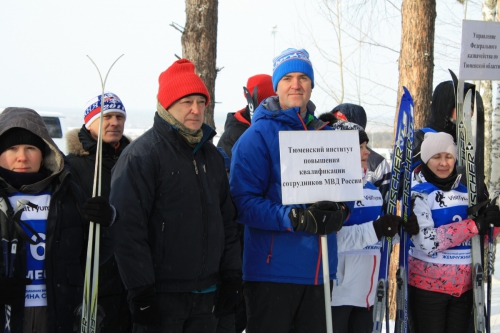 XVIII Спартакиада федеральных органов государственной власти, действующих в  Тюменской области по лыжным гонкам