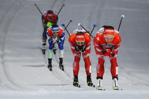 Спринты. Чемпионат России по лыжным гонкам