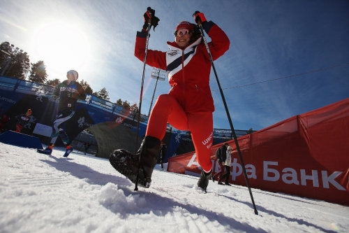 Альфа-банк Чемпионат России по лыжным гонкам день 1